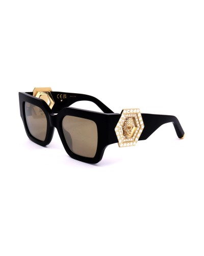 Damensonnenbrille PHILIPP PLEIN SPP103S SHINY GREY GOLD