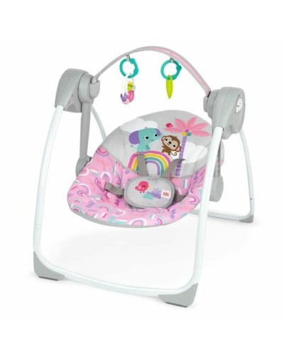 Bright Starts Bouncer Pink Paradise - Sway & Vibration
