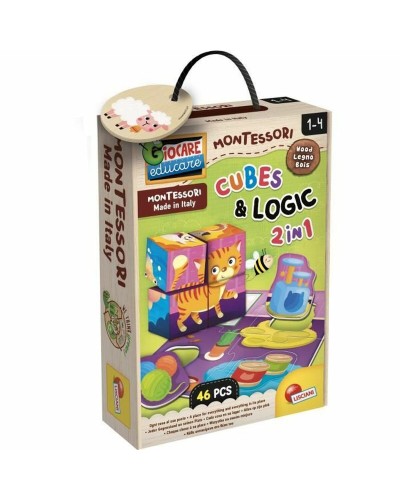 Lisciani Cubes & Logic 2in1: Educational Game First Skills Children

