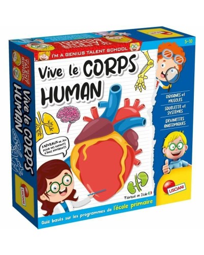 Vetenskapsspel Lisciani Giochi A game about the human body (FR)