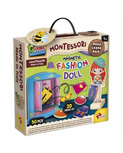 Utbildningsspel Lisciani Giochi Magnetic Fashion Doll (FR)