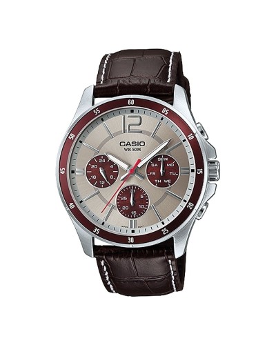 Montre Homme Casio ENTICER GENT Gris (Ø 35 mm) (Ø 43,5 mm)