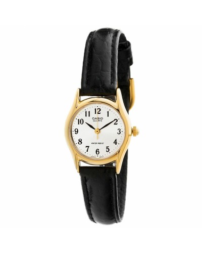 Horloge Uniseks Casio LTP-1154PQ-7BEG Wit Zwart (Ø 23 mm)