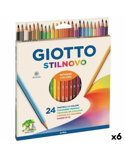 Giotto Stilnovo Matite Colorate Multicolore - Set 6 Unità
