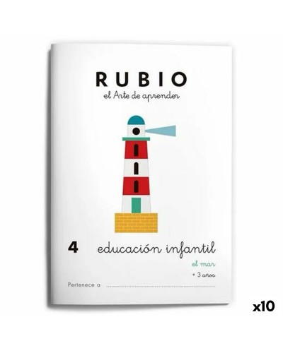Early Childhood Education Notebook Rubio Nº4 A5 spanska (10 antal)