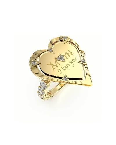 Bague Femme Guess JUBR04050JWYG54 Doré