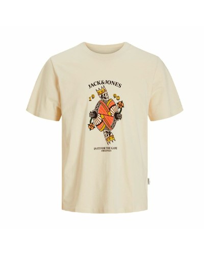 Kurzarm-T-Shirt für Kinder Jack & Jones Joranatomy Skull Ss Crew Neck