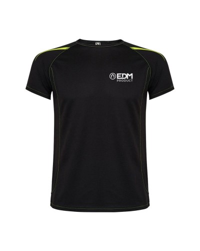 Maglia a Maniche Corte Uomo EDM Nero