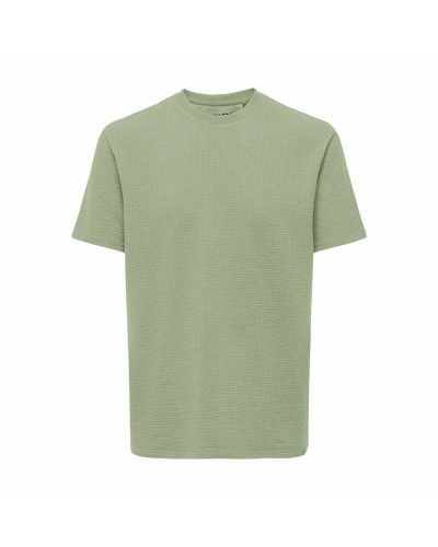 Men’s Short Sleeve T-Shirt Only & Sons Onskian Life Reg Seersucker Ss