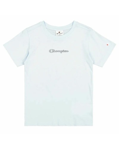 Camiseta de Manga Corta Infantil Champion Azul