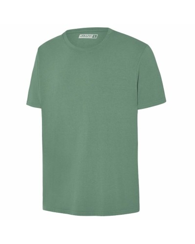Heren-T-Shirt met Korte Mouwen Joluvi Blauw Groen