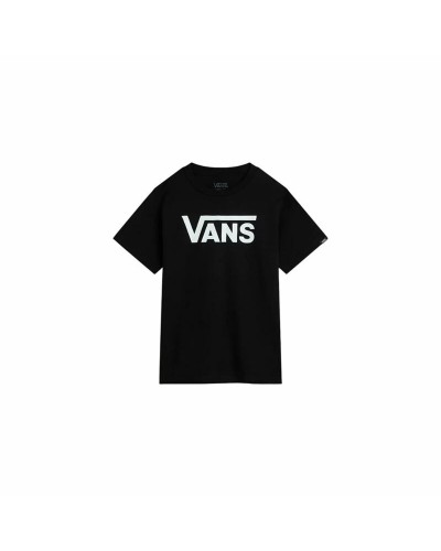 Camiseta de Manga Corta Infantil Vans Vans Classic Negro