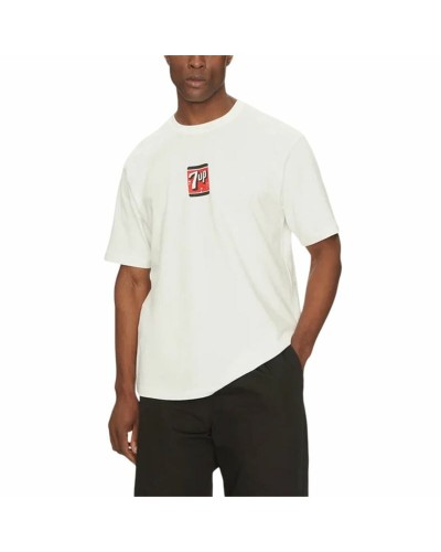 Maglia a Maniche Corte Uomo Only & Sons Ons7Up Rlx Ss Beige