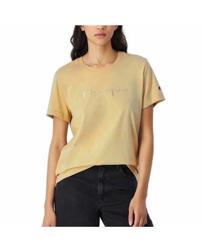 Maglia a Maniche Corte Donna Champion Crewneck