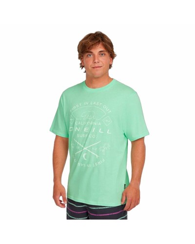 Camiseta de Manga Corta Hombre O'Neill Borussia  Aguamarina