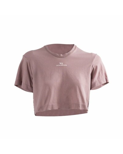 Camiseta de Manga Corta Mujer Hanker Bumo Nude Beige