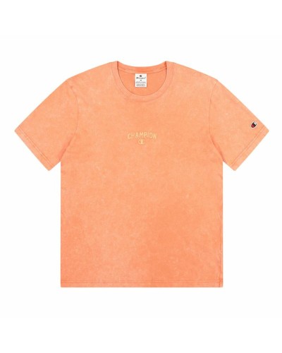 Heren-T-Shirt met Korte Mouwen Champion SS Oranje