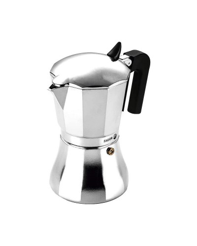 Italiensk Kaffepanna Fagor Stål Aluminium 9 Koppar (1 antal)