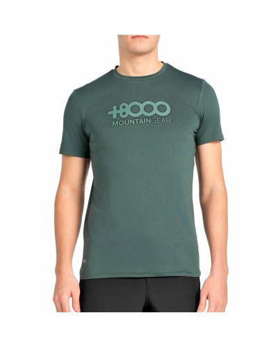 Short-sleeve Sports T-shirt +8000 Pipe Green