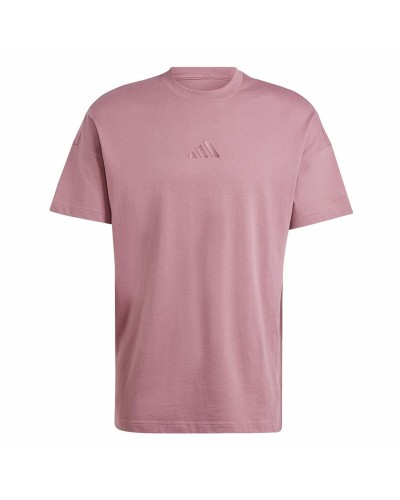 Heren-T-Shirt met Korte Mouwen Adidas All Szn Roze