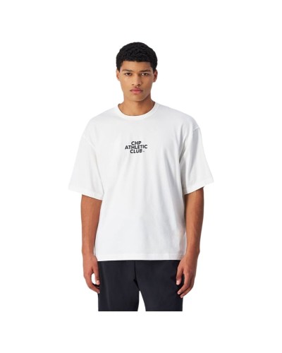 Maglia a Maniche Corte Uomo Champion SS Bianco