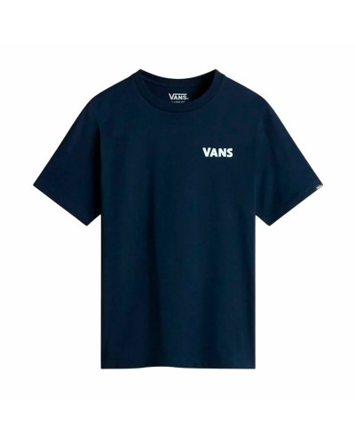 Camiseta de Manga Corta Infantil Vans Headwaves Ss Azul marino
