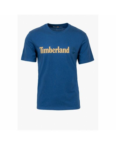 Herren Kurzarm-T-Shirt Timberland Kennebec River Blau Indigo
