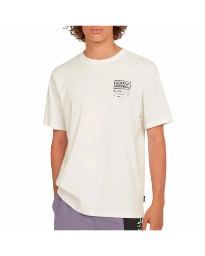 T-shirt à manches courtes homme O'Neill Retro Blanc