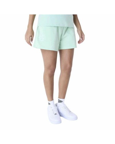 Dames Korte Broek New Era LA Dodgers MLB League Aquamarijn