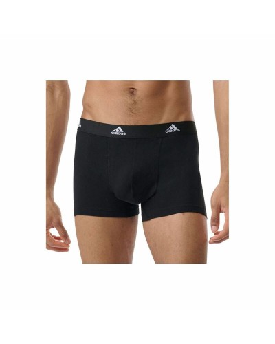 Boxer pour homme Adidas Active Flex Noir 3 Unités