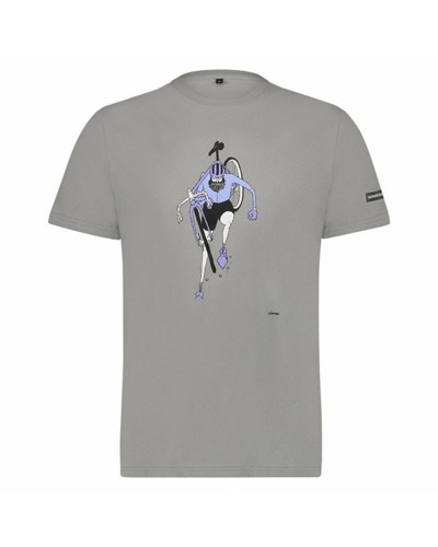 Camiseta de Manga Corta Hombre Shimano Sentiero Ltd Gris oscuro