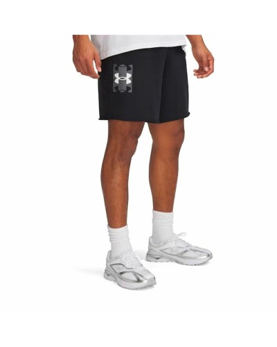 Pantalones Cortos de Hombre Under Armour Rival Negro