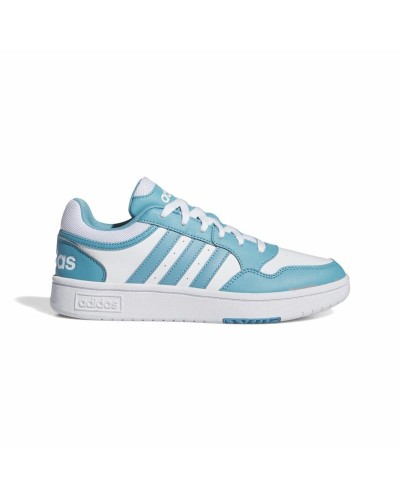 Scarpe Sportive da Donna Adidas Hoops 3.0 Azzurro Bianco
