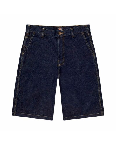 Miesten farkut Dickies Madison Denim Short Rinsed Sininen