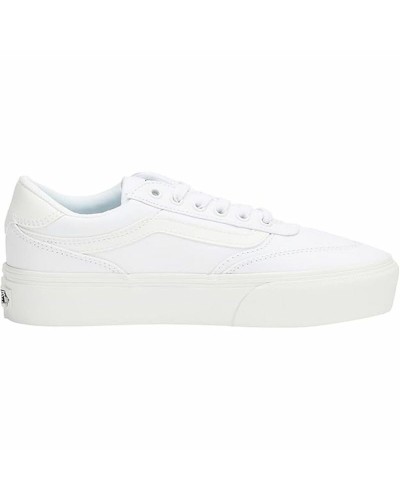 Sports Trainers for Women Vans Brooklyn Ls Platform Cnvs White