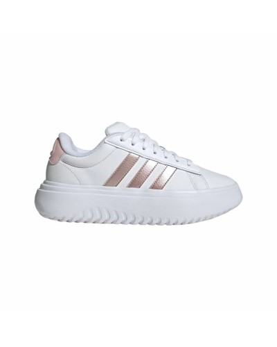 Laufschuhe für Damen Adidas Grand Court Platform Weiß