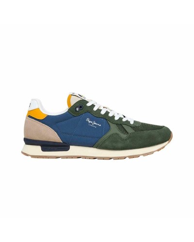 Chaussures de Sport pour Homme Pepe Jeans Brit Camp Vert