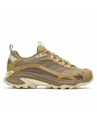 Scarpe da Uomo per Camminare Merrell Moab Speed 2 Gtx Marrone Chiaro