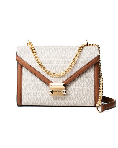 Olkalaukku Michael Kors Whitney Beige 24 x 18 x 8 cm