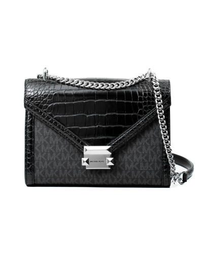 Axelväska Michael Kors Whitney Svart 24 x 18 x 8 cm