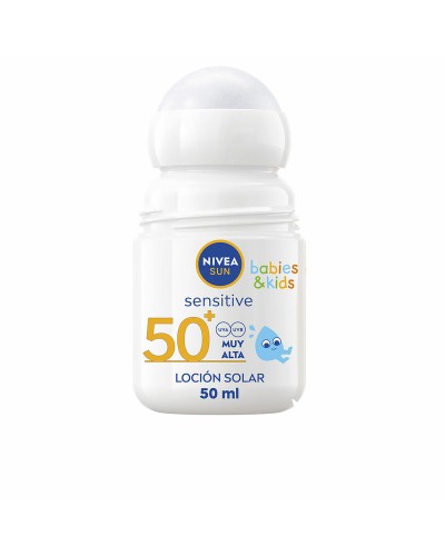 Roll-on solskydd Nivea SUN BABIES&KIDS Spf 50+ 50 ml