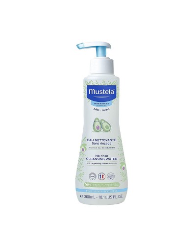 No-rinse Cleansing Water for Babies Mustela Avocado (300 ml)