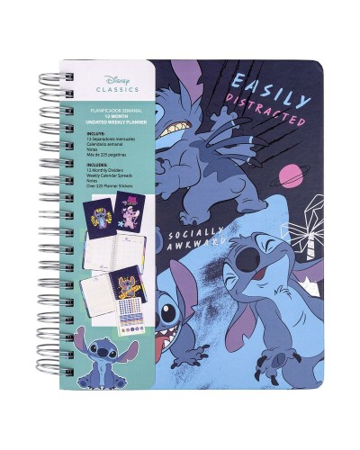 Weekplanner Stitch 19 x 24 x 2 cm