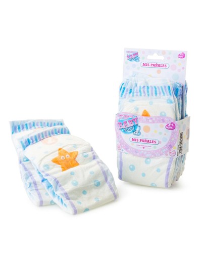 Docka tillbehör Berjuan Baby Susu Diapers Set