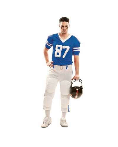 Costume for Adults My Other Me Blue Rugby player S