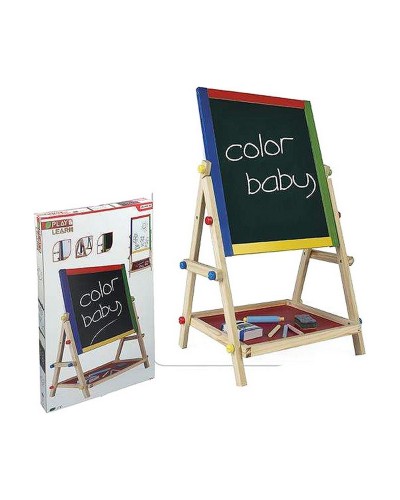 Pizarra de Doble Cara Colorbaby Accesorios 65 x 38 cm