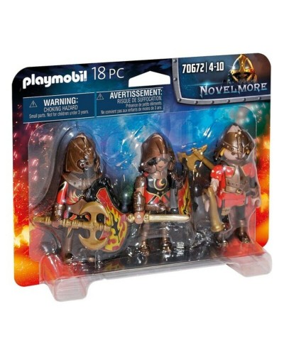 Figurenset Novelmore Fire Knigths Playmobil 70672 (18 pcs)
