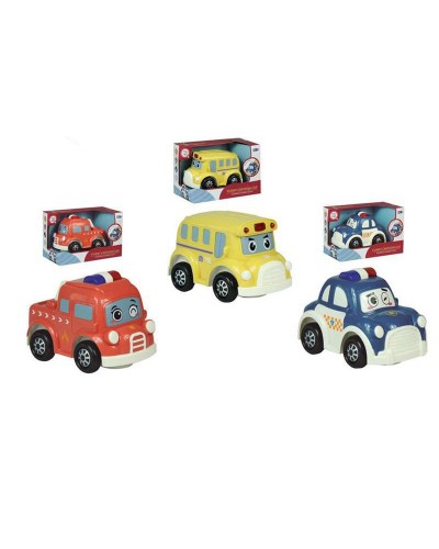 Auto Paloauto Bussi Äänellä Poliisiauto 22 x 11 x 14 cm (22 x 11 x 14 cm)