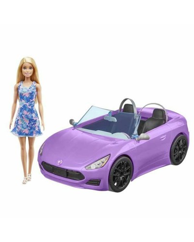 Poupée Barbie And Her Purple Convertible