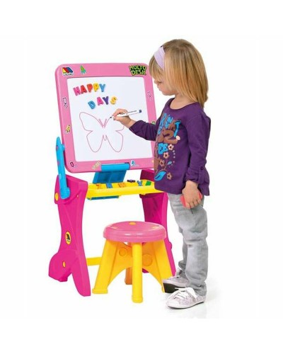 Pöytä Moltó Magneettinen Pinkki